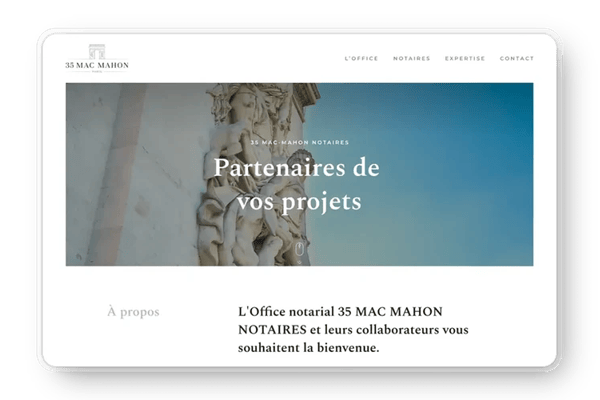 Ecran de 35 Macmahon Notaires